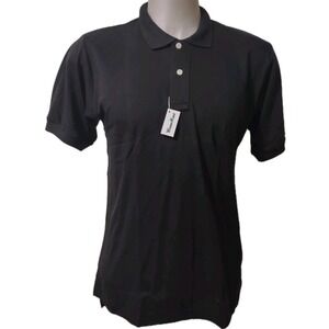 Vintage Winner Mate Sportswear Polo Shirt Men's Large Short Sleeve Black Collar